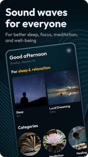 Binaural Beats Brainwaves - screenshot 1