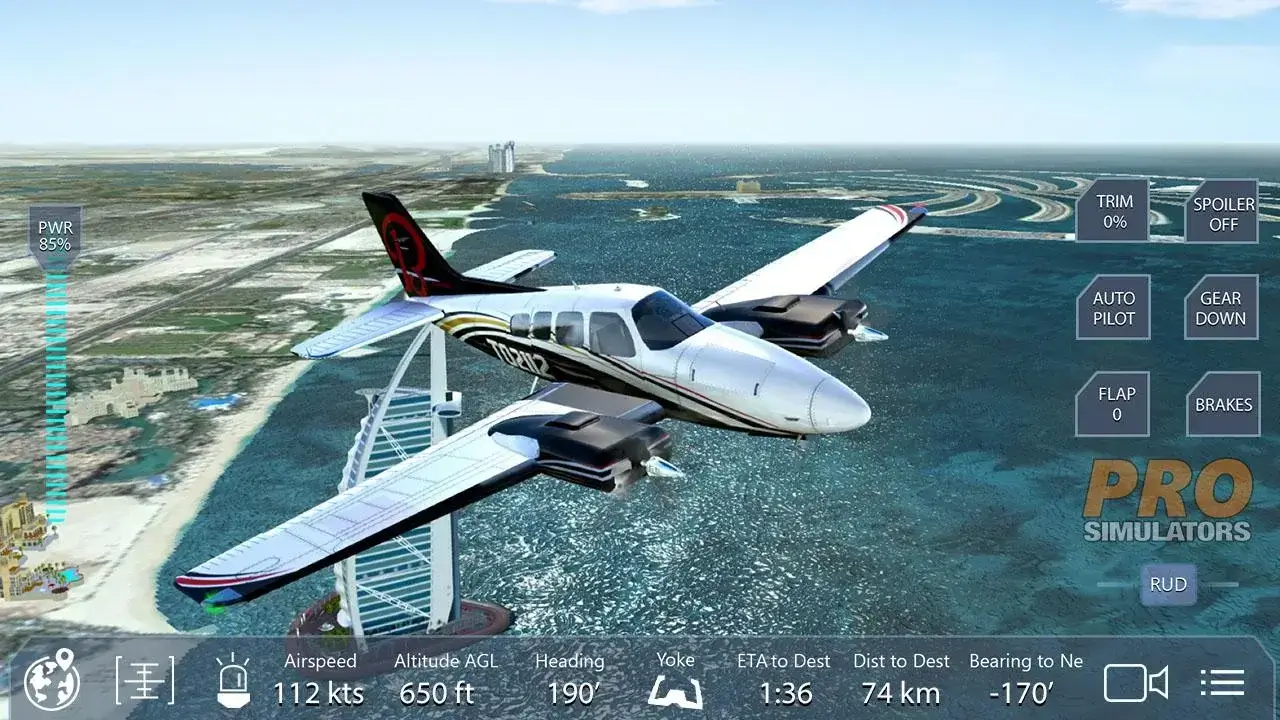 Dubai Flight Simulator Pro - screenshot 1