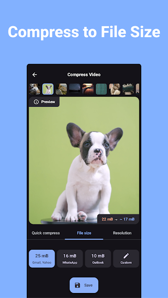 Compress Video - Resize Video - screenshot 2