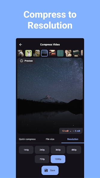 Compress Video - Resize Video - screenshot 3