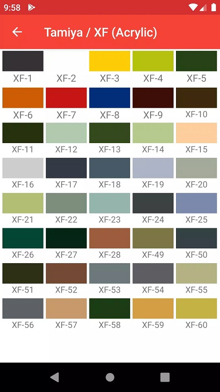 Hobby Color Converter APK - screenshot 5