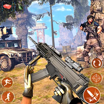 Mountain Assault Shooting 2019– Shooting Games 3D MOD APK icon