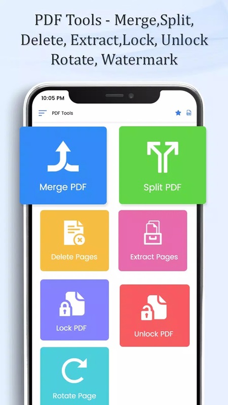 PDF Tools APK - screenshot 1