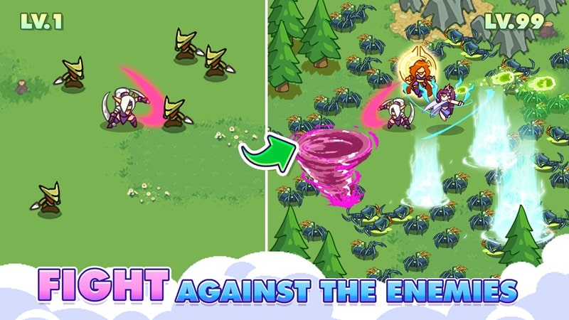 Arcane Adventure Hero RPG War APK - screenshot 2