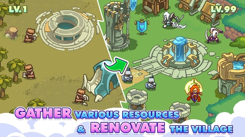 Arcane Adventure Hero RPG War APK - screenshot 4