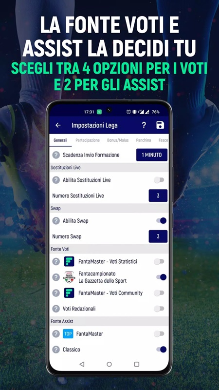 FantaMaster APK - screenshot 4