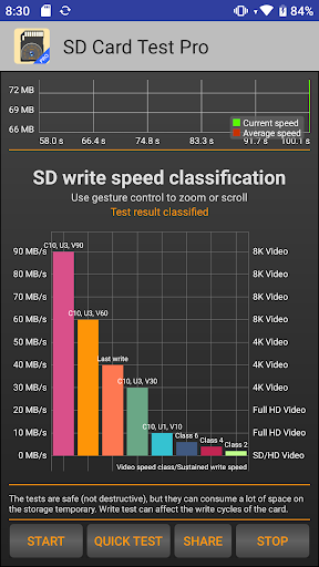 SD Card Test Pro - screenshot 3