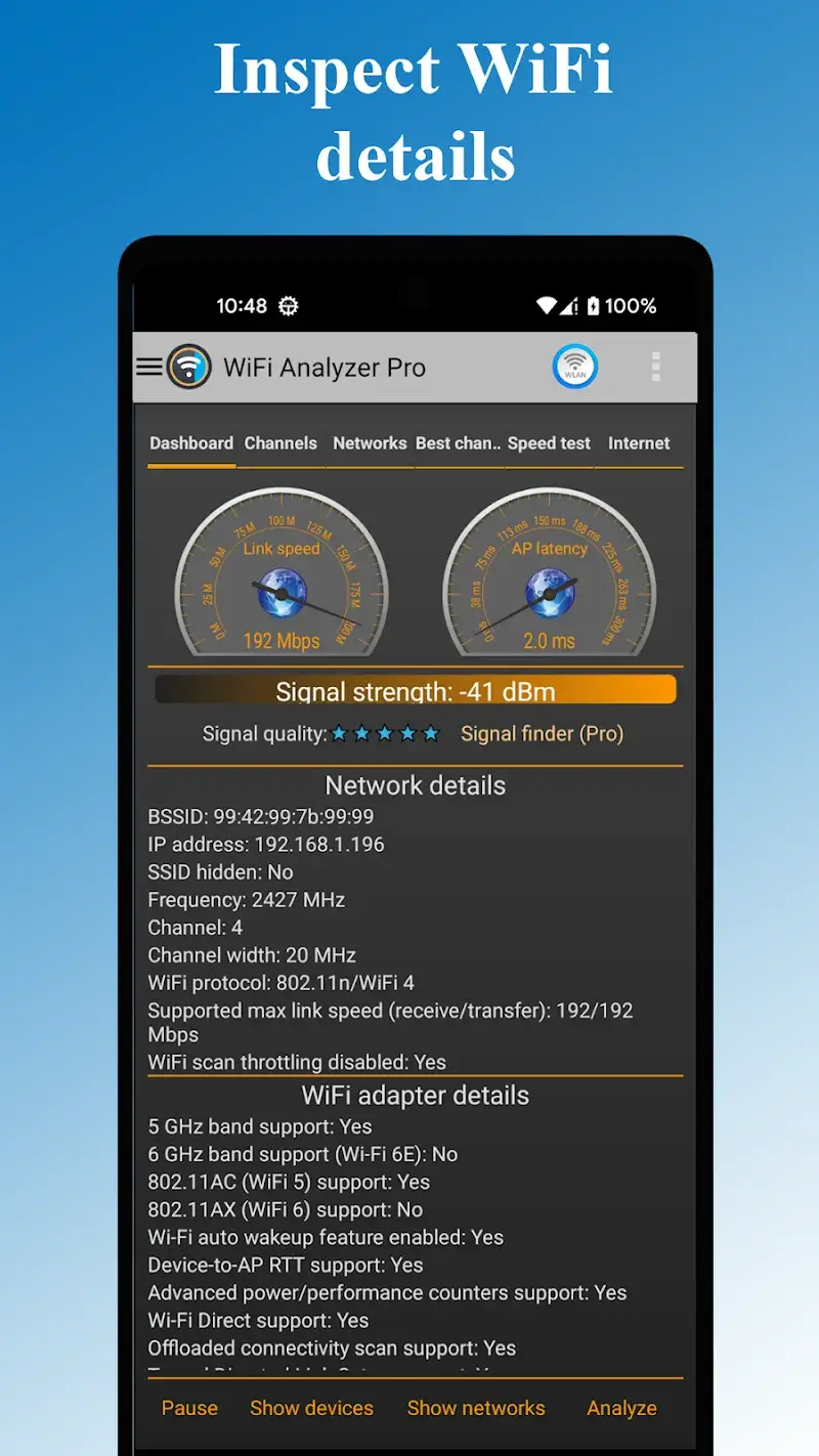 WiFi Analyzer Pro - screenshot 2