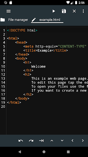Html Editor - screenshot 1