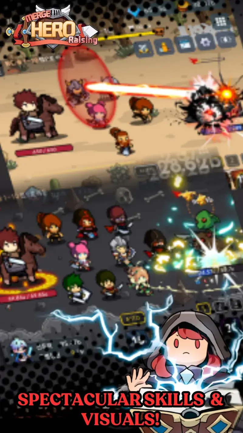 Merge Hero  Raising - screenshot 6