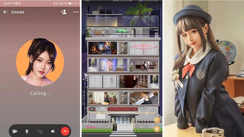 Girl Friend Date sim APK - app icon