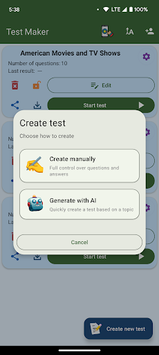Test Maker - screenshot 2