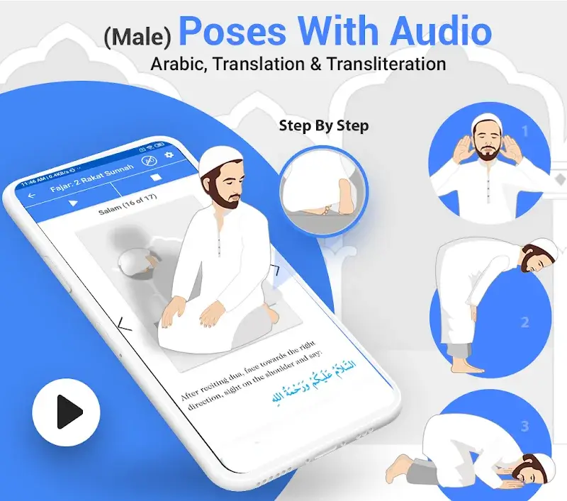 Step By Step Salah - screenshot 1