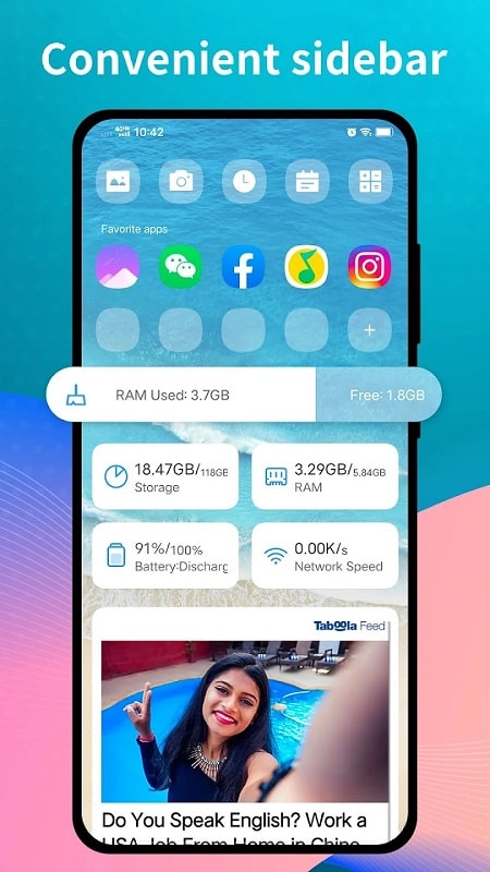 Cool R Launcher for Android 11 APK - screenshot 4