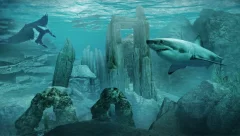 VR Temple Roller Coaster for Cardboard VR - screenshot 1