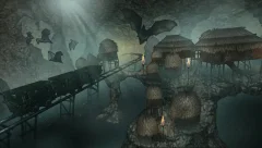 VR Temple Roller Coaster for Cardboard VR - screenshot 3