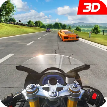 Racing Moto 3D MOD APK icon