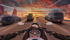 Motorcycle Rider - Racing of Motor Bike - screenshot 1