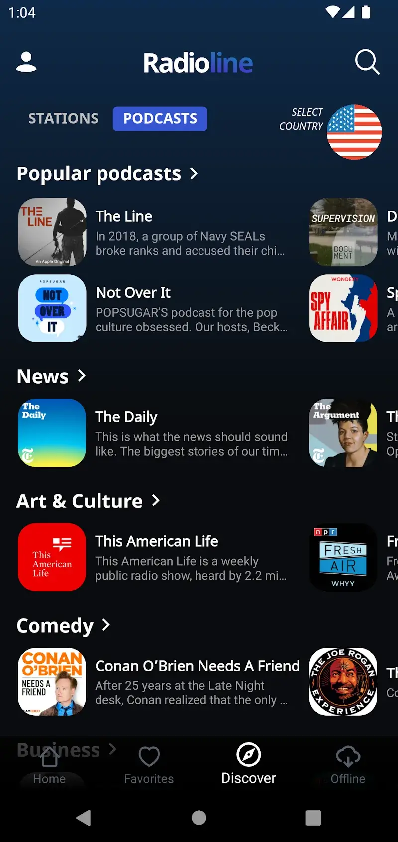 Radioline Radio & Podcasts - screenshot 4