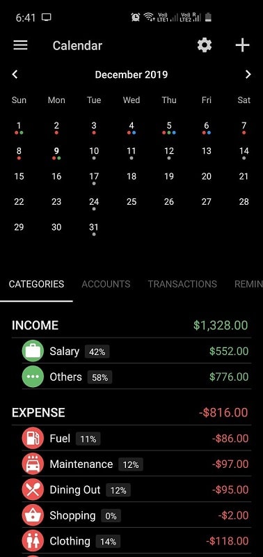 Bluecoins Finance - screenshot 3