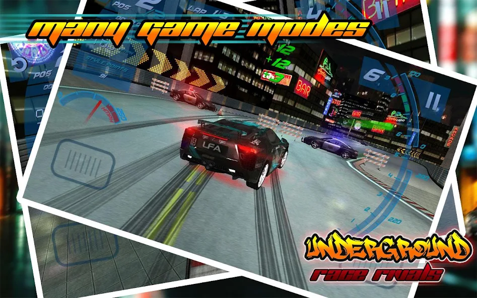 Underground Race Rivals - screenshot 1