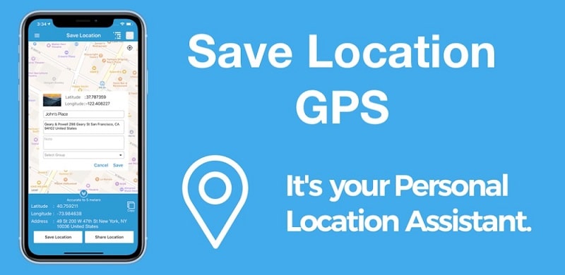 Save Location GPS APK - app icon