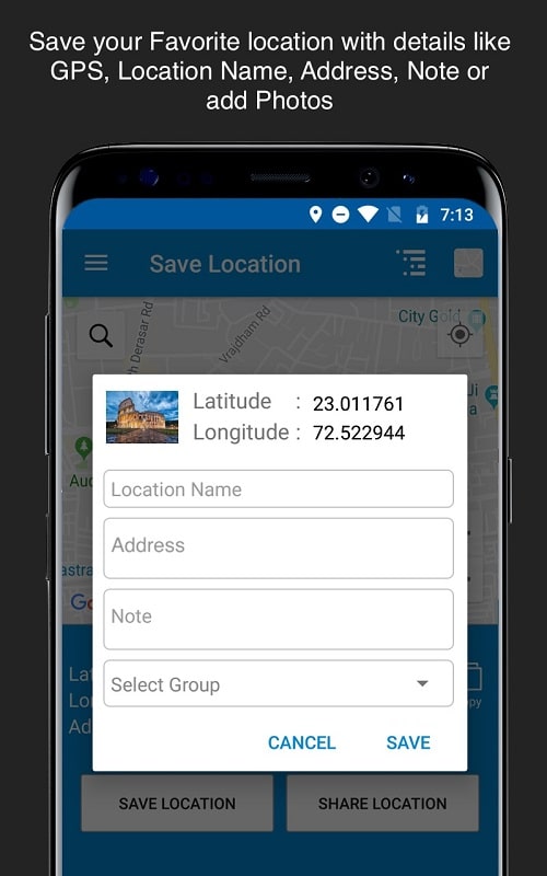 Save Location GPS APK - screenshot 3