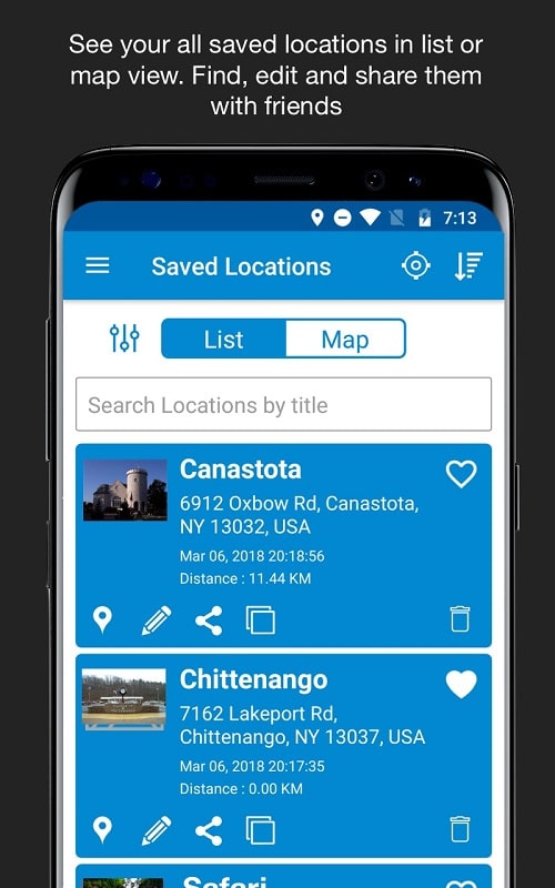 Save Location GPS APK - screenshot 5