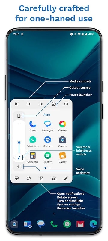 Edge Card Launcher - screenshot 2