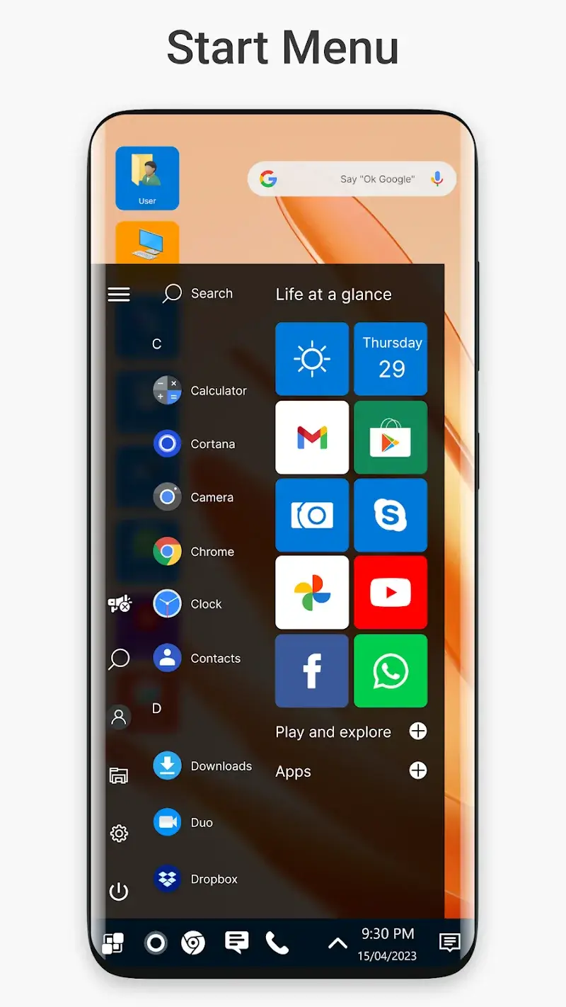 Win 11 Launcher - screenshot 2