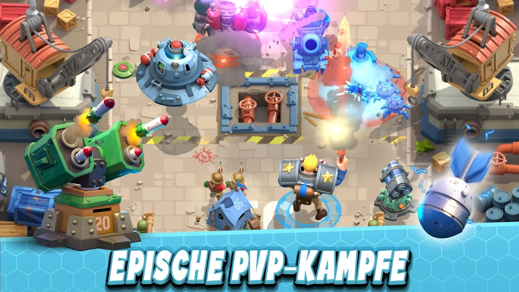 Rebel Bots: Epic War PvP Clash - screenshot 2