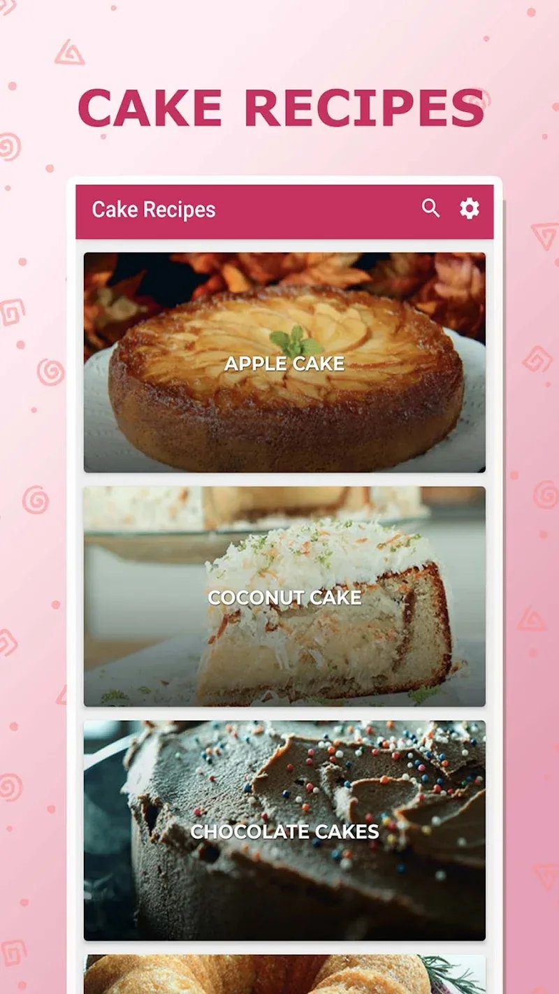 Cake Recipes - screenshot 1