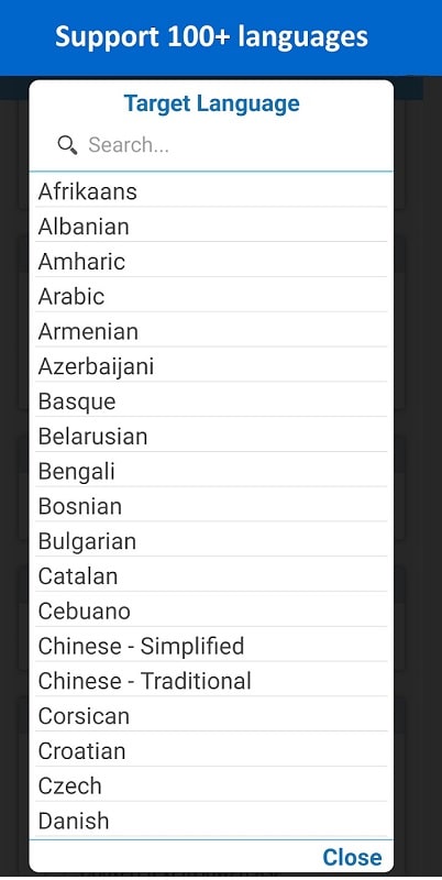 Translate On Screen APK - screenshot 2