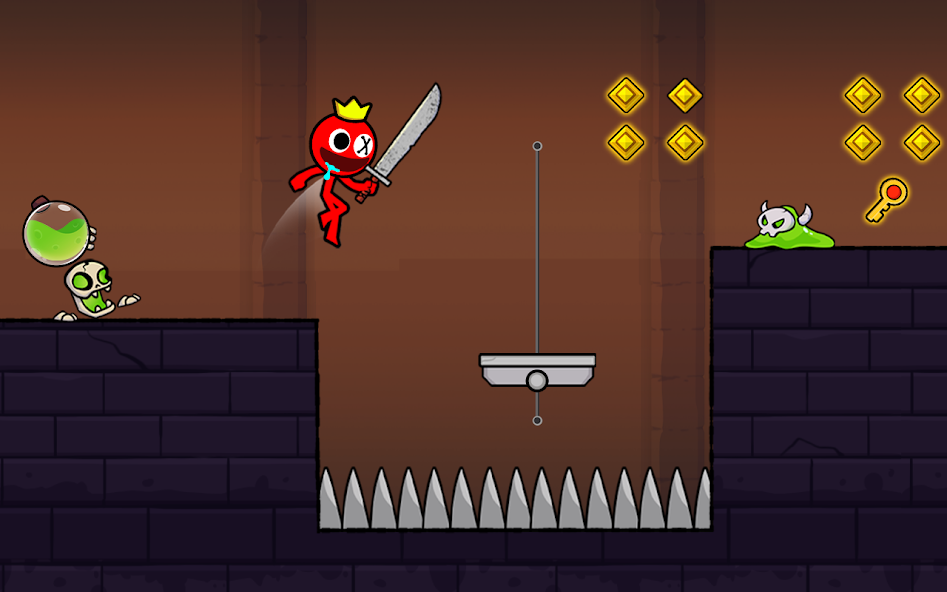 Red Stick Boy: Adventure Game - screenshot 9