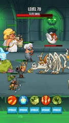 Semi Heroes 2: Endless Battle RPG Offline Game - screenshot 3