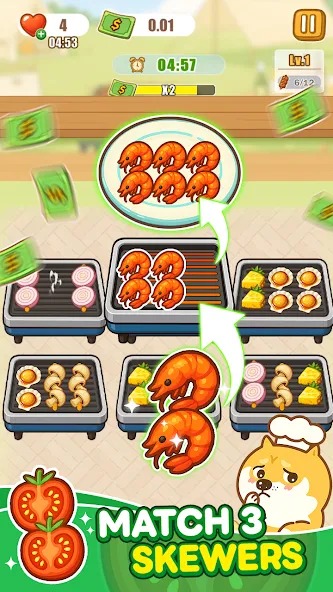 Kebab Match Tycoon APK - screenshot 1