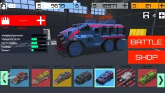 CARS GUNS: crossout war machines with guns shooter - screenshot 1