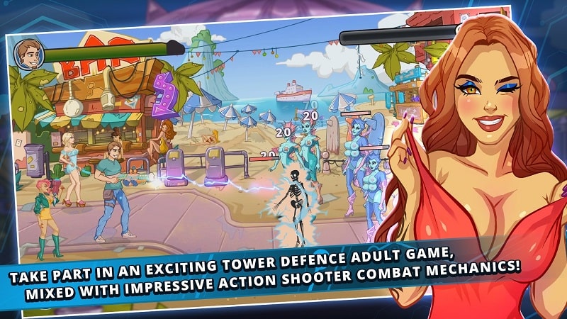 Boobs vs Aliens APK - screenshot 1