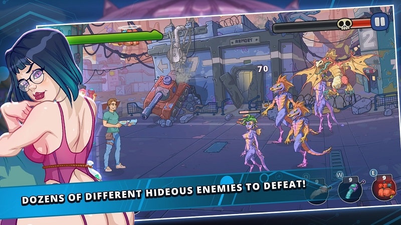 Boobs vs Aliens APK - screenshot 2