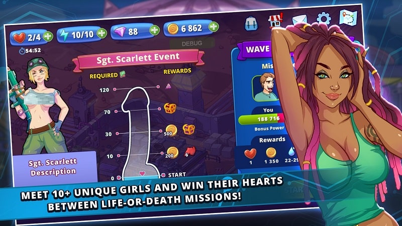 Boobs vs Aliens APK - screenshot 4