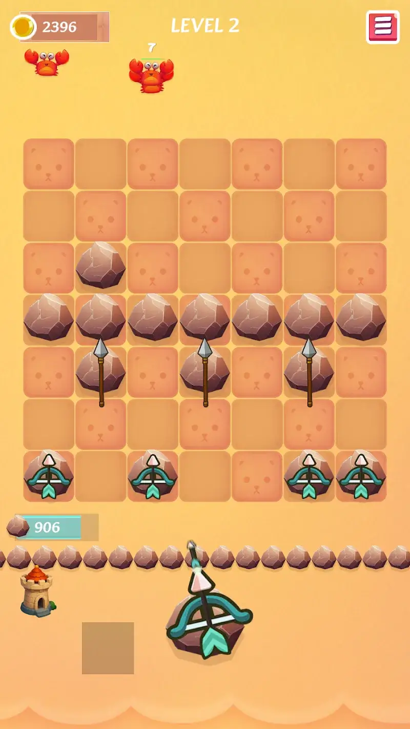 Tower vs Crabs Beach Defense - screenshot 1