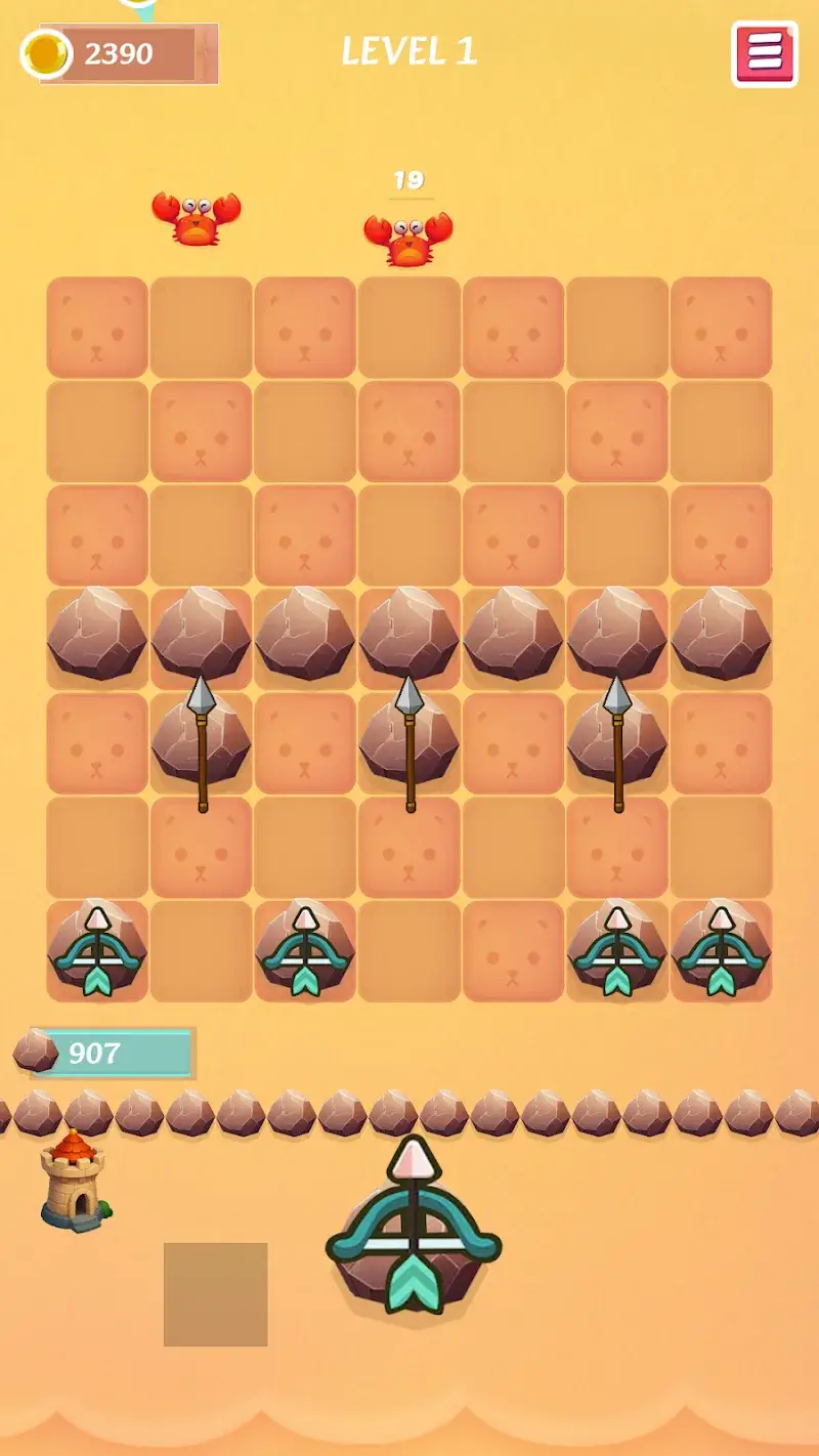 Tower vs Crabs Beach Defense - screenshot 5