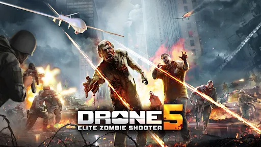 Drone 5 Elite Zombie Shooter - screenshot 1