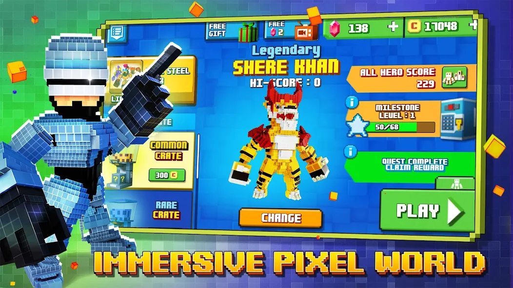 Super Pixel Heroes - screenshot 2