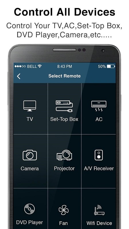 Remote Control for All TV APK - screenshot 3