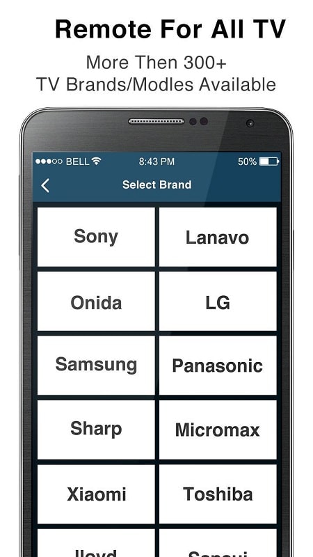 Remote Control for All TV APK - screenshot 4