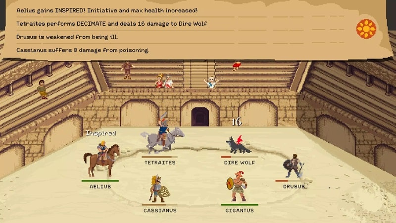 Gladiator manager APK - screenshot 2