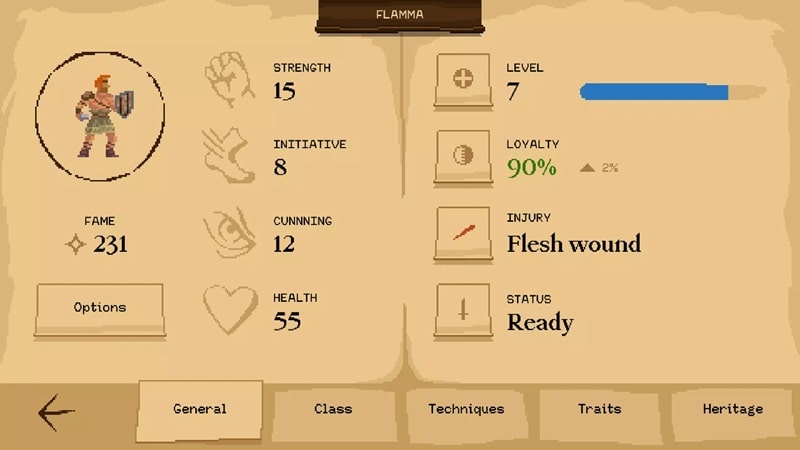 Gladiator manager APK - screenshot 3