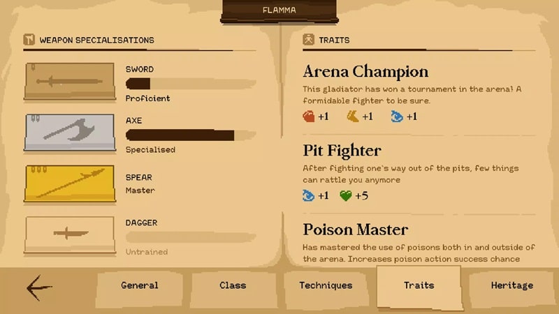 Gladiator manager APK - screenshot 4