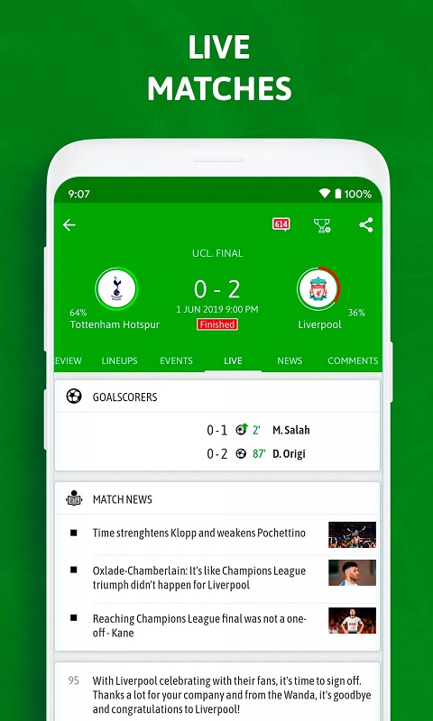 BeSoccer APK - screenshot 2